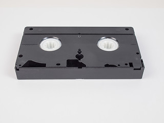 Image showing VHS tape cassette