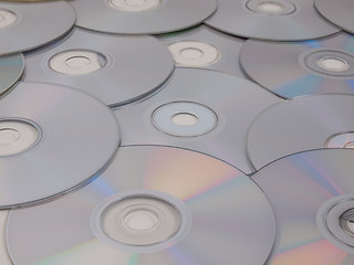 Image showing CD DVD DB Bluray disc