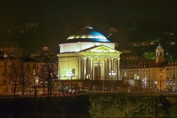 Image showing Gran Madre church, Turin