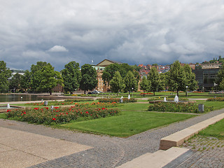 Image showing Gardens in Stuttgart Germany