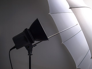 Image showing Light umbrella