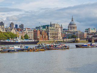 Image showing River Thames in London