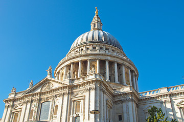 Image showing St Paul Cathedral, London