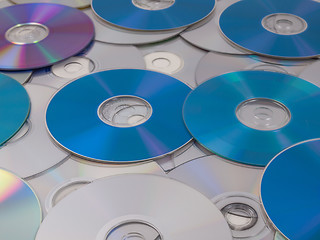 Image showing CD DVD DB Bluray disc