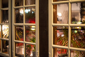 Image showing Traditional pub window