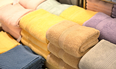 Image showing towels