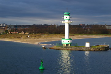 Image showing Lighthouse in the Kieler førde in Germany