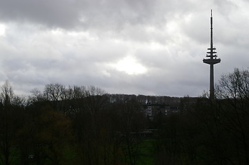 Image showing TV tower in Kiel in Germany