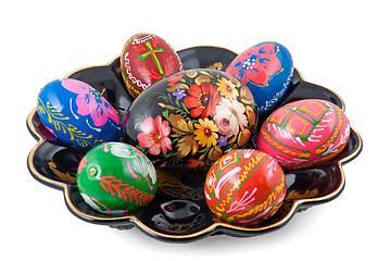 Image showing Easter-eggs