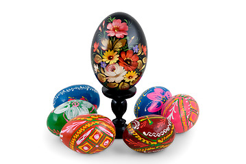 Image showing Easter-eggs
