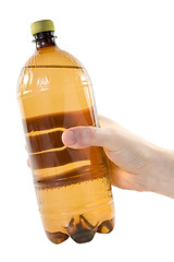 Image showing hand with plastic bottle