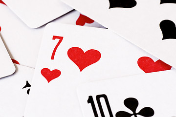 Image showing seven of hearts