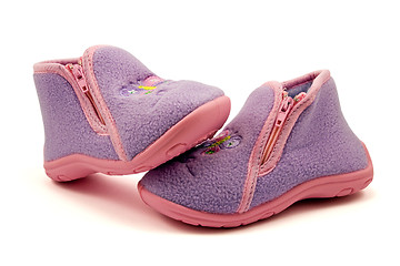 Image showing warm baby shoes