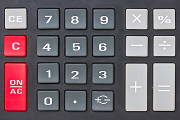 Image showing Calculator background