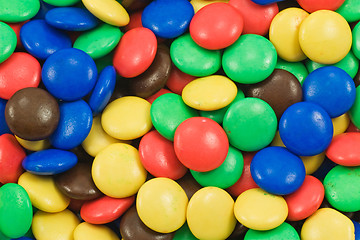 Image showing background of multicolored candy