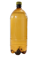 Image showing Brown plastic bottle