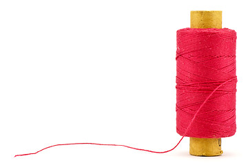 Image showing red thread spool