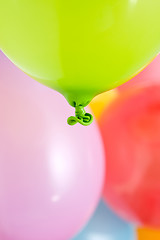 Image showing colorful  balloons