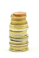 Image showing stack of coins