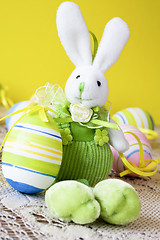 Image showing cute easter bunny