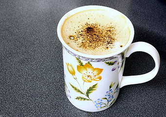 Image showing cappucino coffee