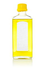 Image showing Bottle with fish oil 
