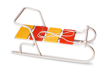 Image showing snow sledge