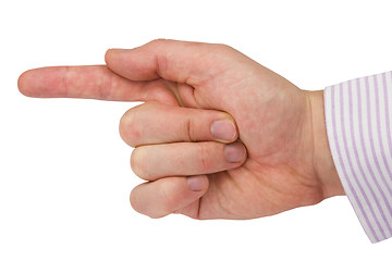 Image showing finger