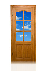 Image showing door to the heaven