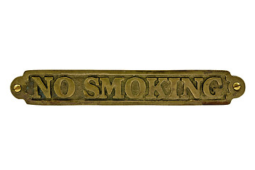 Image showing no smoking