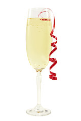 Image showing Champagne glass
