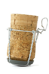 Image showing wooden champagne cork 