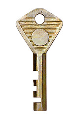 Image showing Macro view of an key