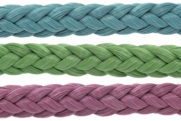 Image showing three color ropes