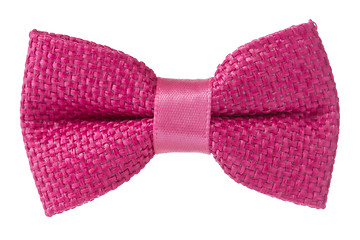 Image showing pink bow tie