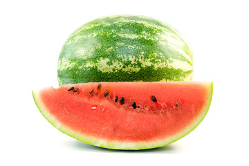 Image showing watermelon over a white background