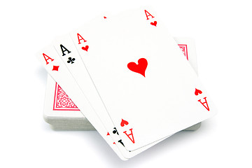 Image showing deck of cards 