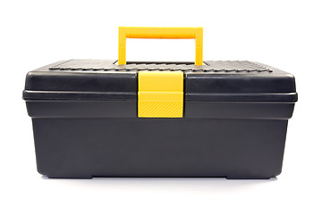Image showing isolated black toolbox
