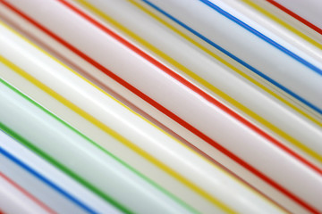 Image showing Drinking Straw Abstract