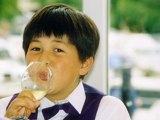 Image showing Naughty Child at Wedding