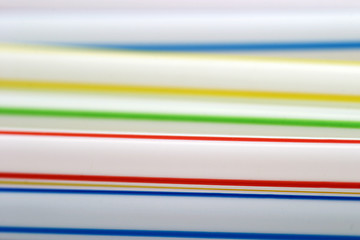 Image showing Drinking Straw Abstract