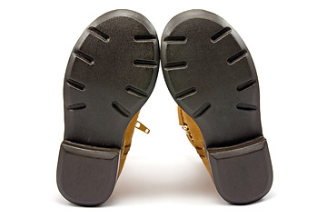 Image showing shoes soles