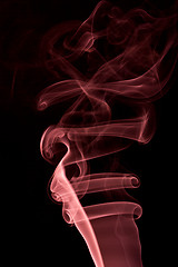 Image showing red smoke