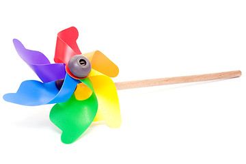 Image showing Colorful pinwheel