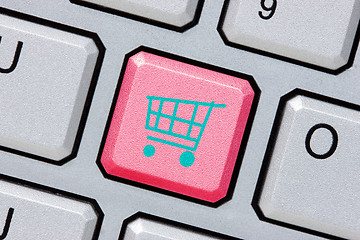 Image showing Online shopping or internet shop concepts