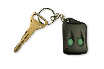 Image showing car key with remote