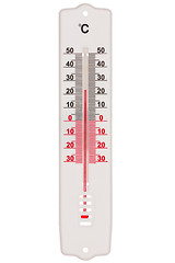 Image showing Plastic thermometer