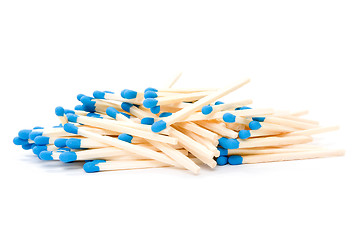 Image showing Pile of matches