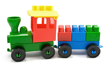 Image showing plastic train