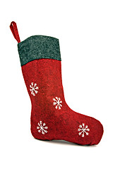 Image showing red christmas sock